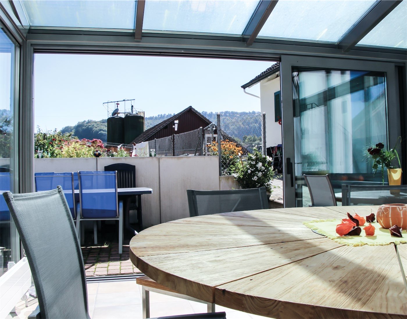 Wintergarten von Wahl Glas-und Metallbau AG