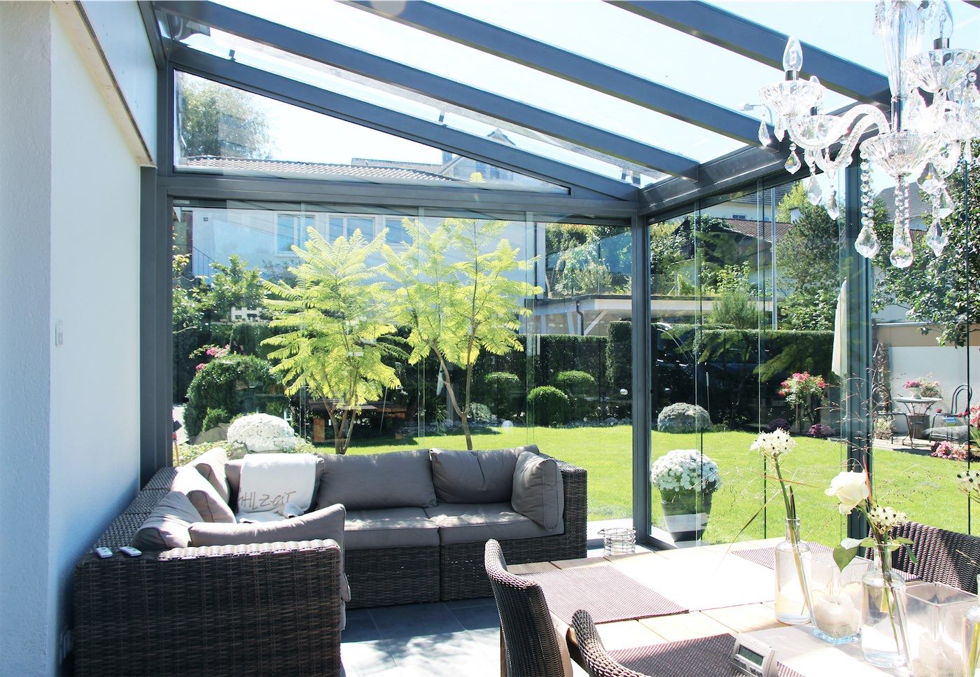 Wintergarten von Wahl Glas- und Metallbau AG