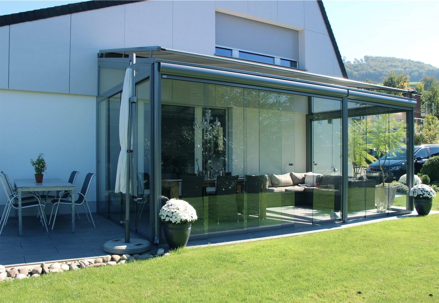 Wintergarten von Wahl Glas- und Metallbau AG
