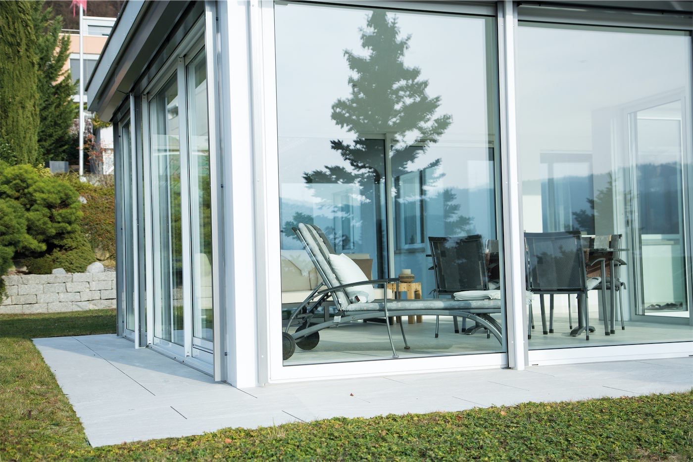 Wintergarten von Wahl Glas- und Metallbau AG