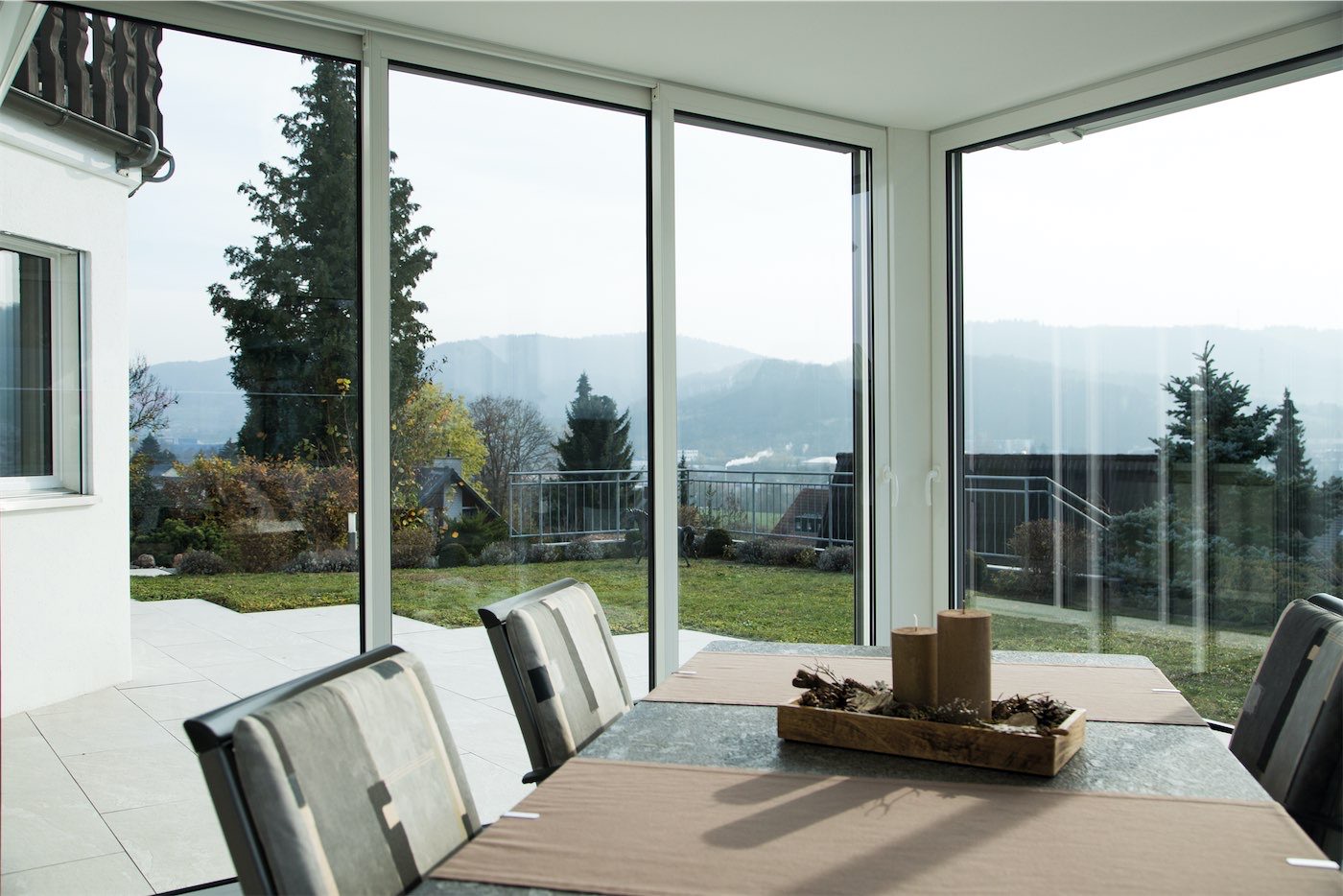 Wintergarten von Wahl Glas- und Metallbau AG